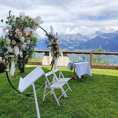 Hotel Chalet Royal Veysonnaz Bagian luar foto