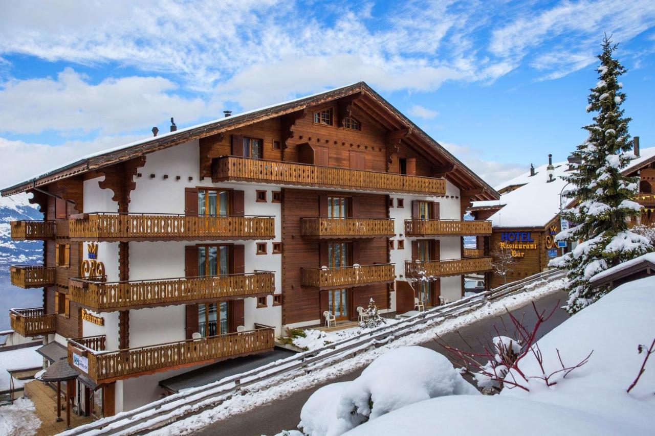 Hotel Chalet Royal Veysonnaz Bagian luar foto