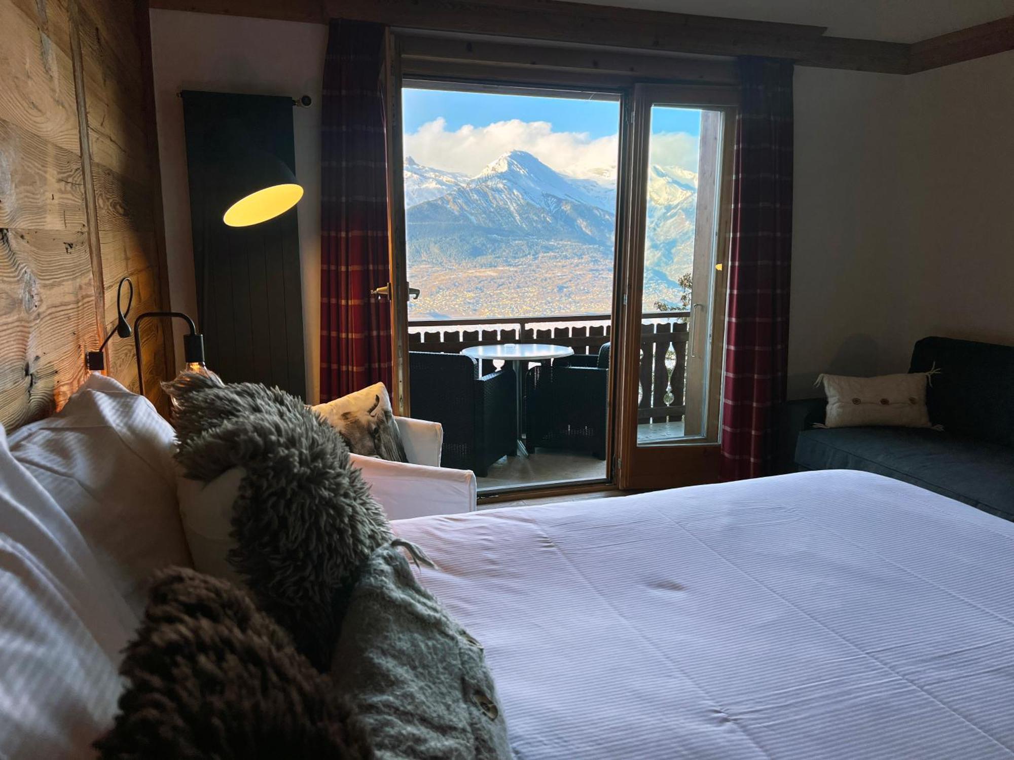 Hotel Chalet Royal Veysonnaz Bagian luar foto