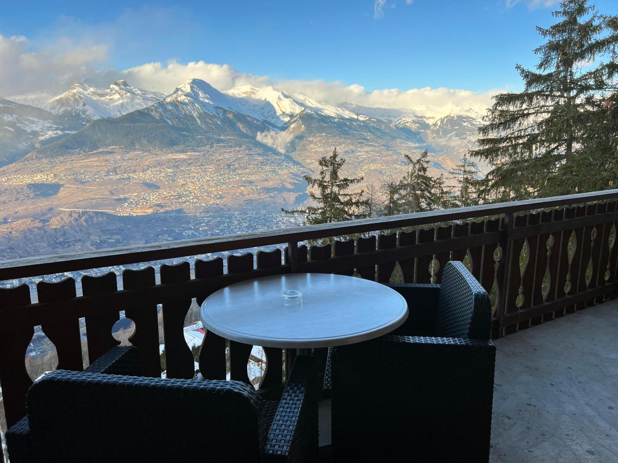 Hotel Chalet Royal Veysonnaz Bagian luar foto