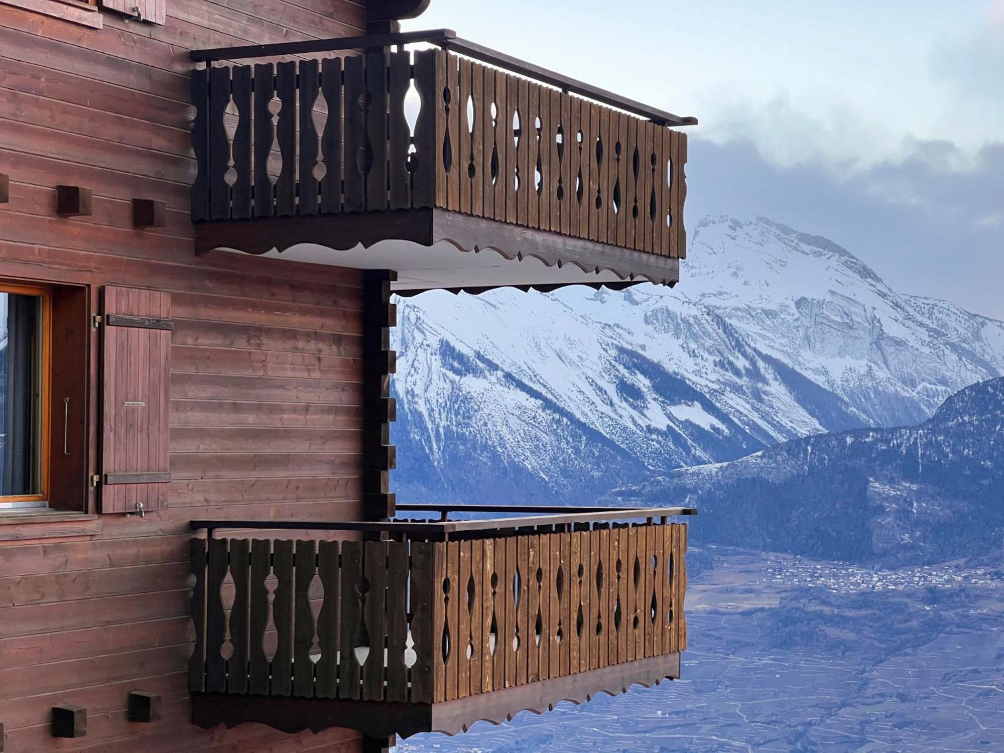 Hotel Chalet Royal Veysonnaz Bagian luar foto