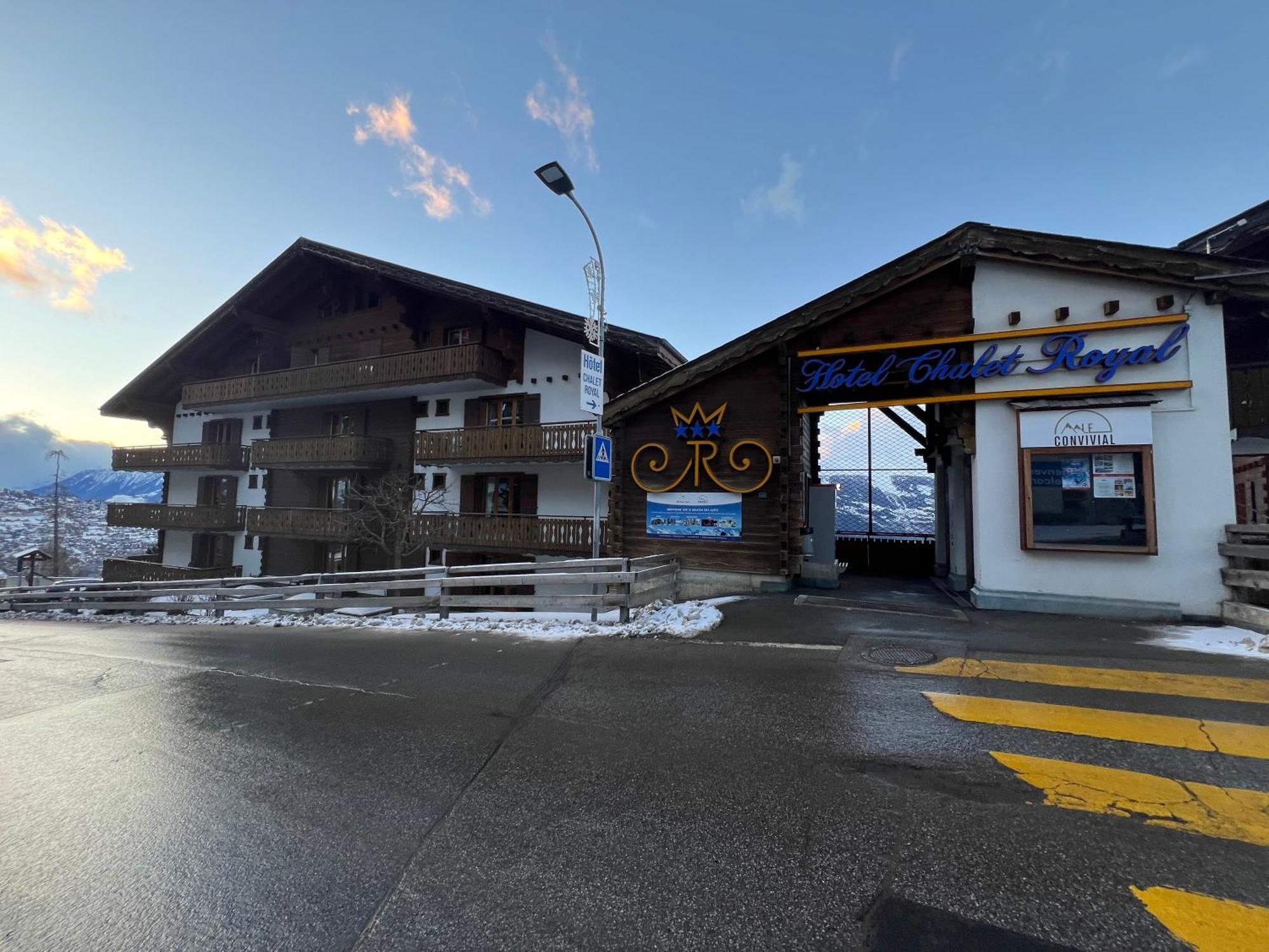 Hotel Chalet Royal Veysonnaz Bagian luar foto