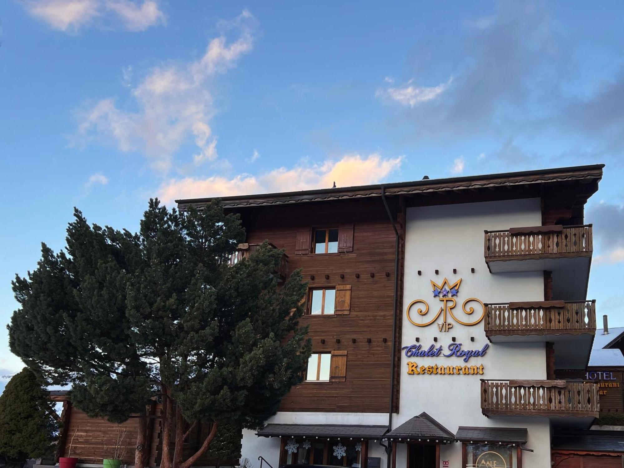 Hotel Chalet Royal Veysonnaz Bagian luar foto