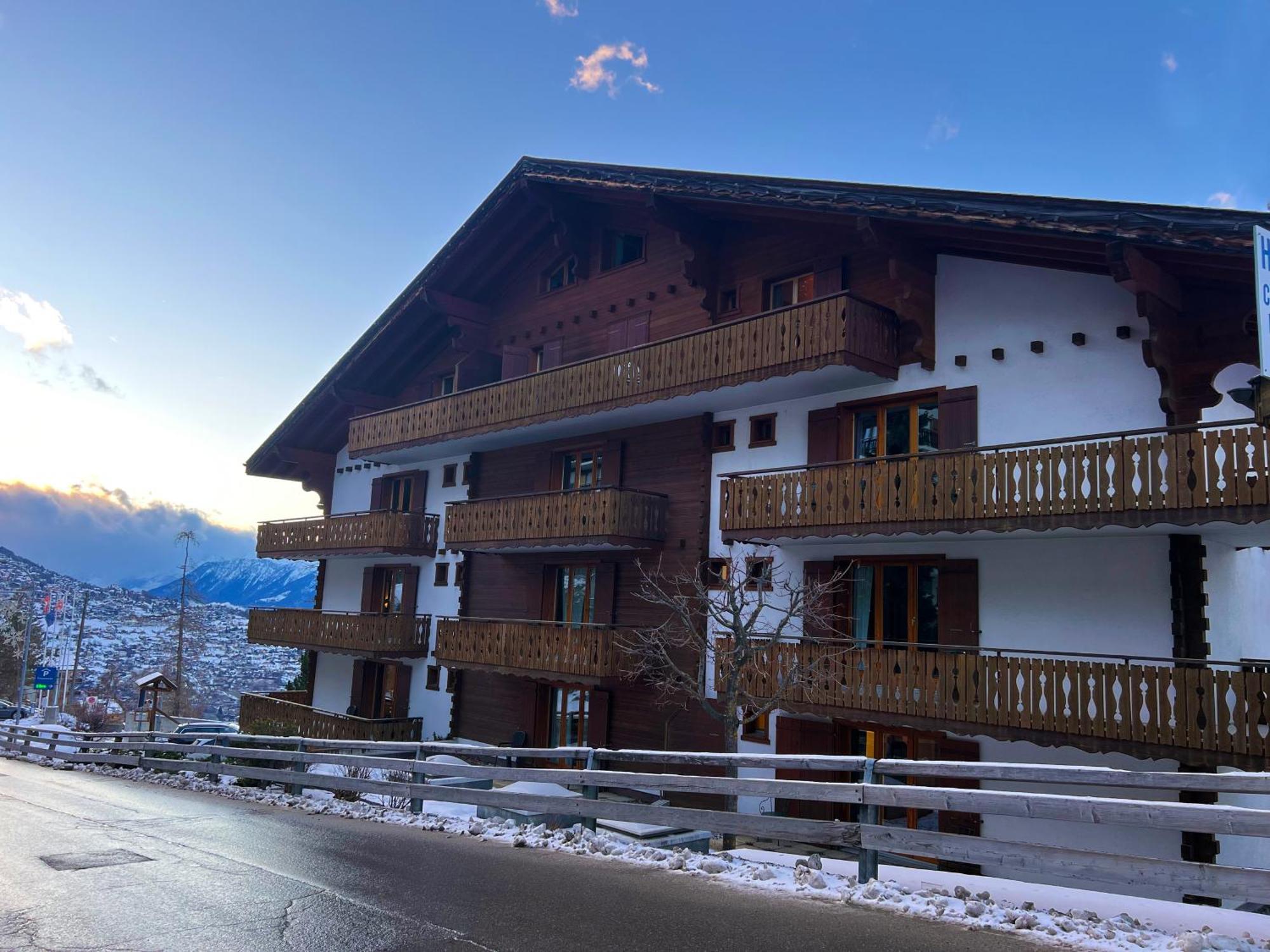 Hotel Chalet Royal Veysonnaz Bagian luar foto